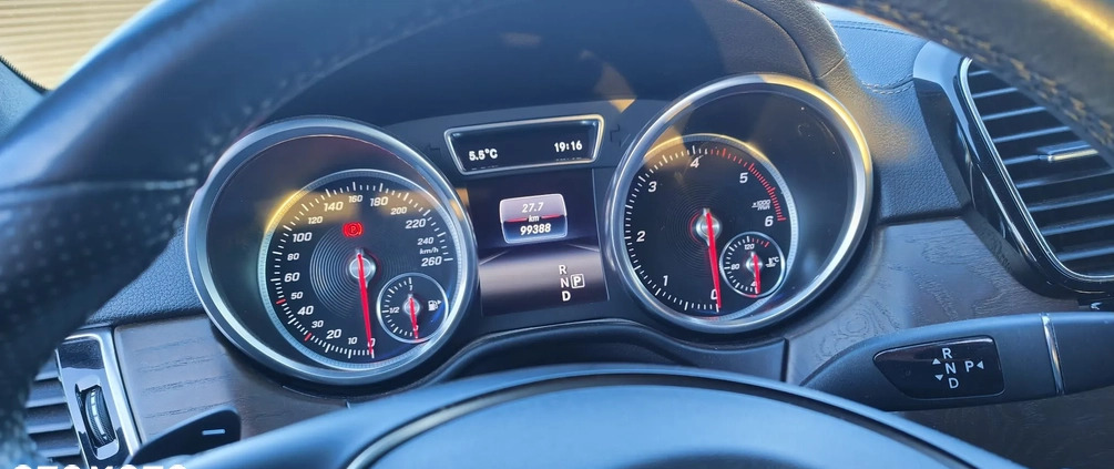 Mercedes-Benz GLE cena 219000 przebieg: 99000, rok produkcji 2017 z Wrocław małe 211